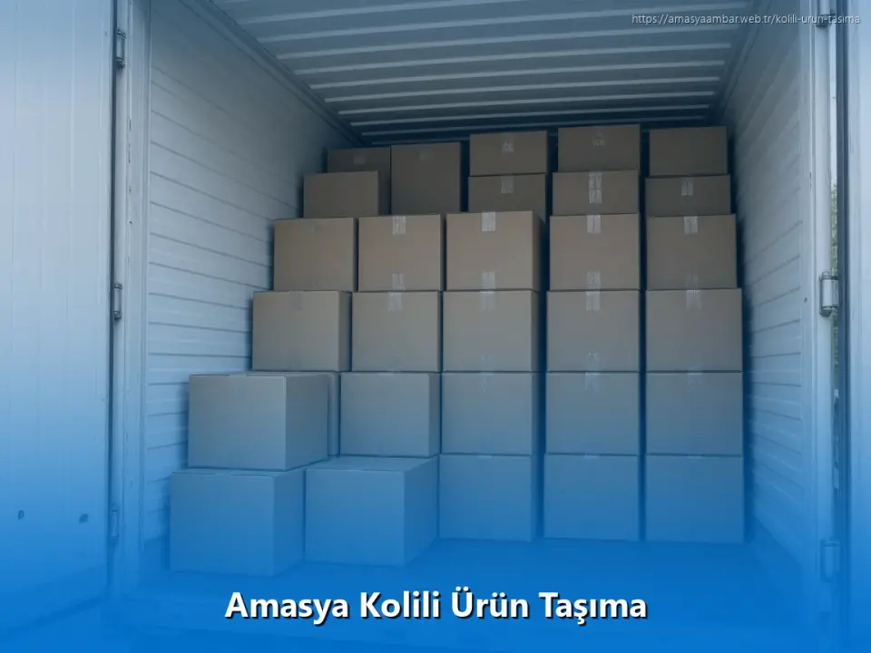 Amasya Kolili Ürün Taşıma